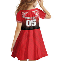 Custom Rugby Tonga MMT Family Matching Summer Maxi Dress and Hawaiian Shirt Mana O Tonga - Polynesian Pride