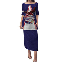 Personalised American Samoa Flag Day Puletasi Flag Style