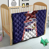 American Samoa Flag Day Quilt Flag Style