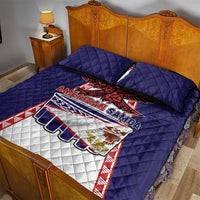American Samoa Flag Day Quilt Bed Set Flag Style