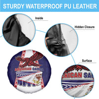 American Samoa Flag Day Spare Tire Cover Flag Style