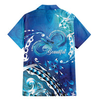 Polynesia Autism Awareness Family Matching Mermaid Dress and Hawaiian Shirt Be In Awe Of My 'Tism