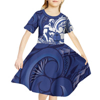 Guam Chief Kepuha Kid Short Sleeve Dress Chamorro Pride