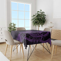 Lupus Warrior Tablecloth Never Give Up Polynesian Style