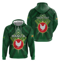 Personalized American Samoa Manu'a Cession Day Hoodie With Polynesian Pattern