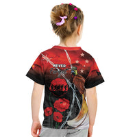 Papua New Guinea Remembrance Day Kid T Shirt Lest We Forget