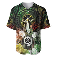 Vanuatu Happy Assumption Day Baseball Jersey