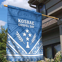 Kosrae State Gospel Day Garden Flag Simple Style