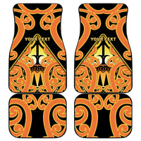 Personalised New Zealand Te Tairawhiti Car Mats Maori Koru Pattern LT05 - Polynesian Pride