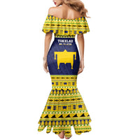 Tokelau Christmas Mermaid Dress Tokelauan Turtle Santa Sleigh