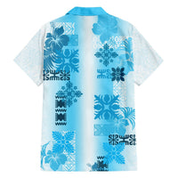 Hawaiian Quilt Hawaiian Shirt Vintage Pattern Blue LT05 - Polynesian Pride
