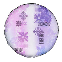 Hawaiian Quilt Spare Tire Cover Vintage Pattern Galaxy LT05 - Polynesian Pride