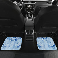 Cook Islands Women's Day Car Mats With Polynesian Pattern