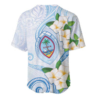 Guam Chamorro Baseball Jersey Guasali Flowers Curves Style