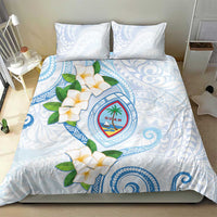 Guam Chamorro Bedding Set Guasali Flowers Curves Style LT05 - Polynesian Pride