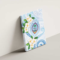 Guam Chamorro Canvas Wall Art Guasali Flowers Curves Style LT05 - Polynesian Pride
