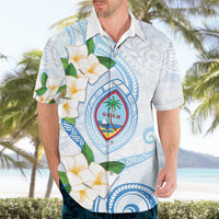 Guam Chamorro Hawaiian Shirt Guasali Flowers Curves Style