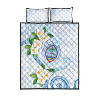 Guam Chamorro Quilt Bed Set Guasali Flowers Curves Style LT05 - Polynesian Pride