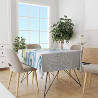 Guam Chamorro Tablecloth Guasali Flowers Curves Style LT05 - Polynesian Pride