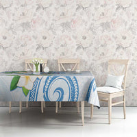 Guam Chamorro Tablecloth Guasali Flowers Curves Style LT05 - Polynesian Pride