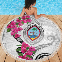 Guam Chamorro Beach Blanket Curves Polynesian Tattoo Mix Bougainvillea