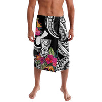 Hafa Adai Guam Lavalava Polynesian Tattoo Tropical Flowers