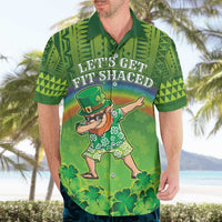 Personalised Hawaii Saint Patrick's Day Hawaiian Shirt Let's Get Fit Shaced