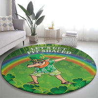 Hawaii Saint Patrick's Day Round Carpet Let's Get Fit Shaced LT05 - Polynesian Pride