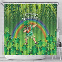 Hawaii Saint Patrick's Day Shower Curtain Let's Get Fit Shaced