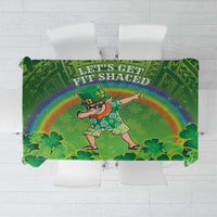 Hawaii Saint Patrick's Day Tablecloth Let's Get Fit Shaced LT05 Green - Polynesian Pride