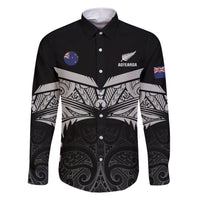 Custom New Zealand Cricket Family Matching Short Sleeve Bodycon Dress and Hawaiian Shirt Go Champions World Cup 2024 With Maori Pattern
