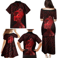 Aotearoa Mana Wahine Family Matching Puletasi and Hawaiian Shirt The Spiritual Power Of Women LT05 - Polynesian Pride