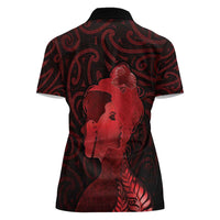 Aotearoa Mana Wahine Women Polo Shirt The Spiritual Power Of Women