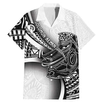 Solomon Islands Nguzunguzu Family Matching Mermaid Dress and Hawaiian Shirt Polynesian Tribal Pattern
