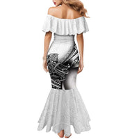 Solomon Islands Nguzunguzu Mermaid Dress Polynesian Tribal Pattern