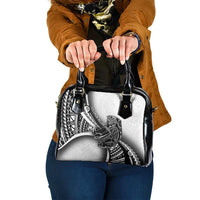 Solomon Islands Nguzunguzu Shoulder Handbag Polynesian Tribal Pattern