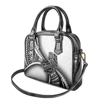 Solomon Islands Nguzunguzu Shoulder Handbag Polynesian Tribal Pattern