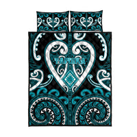 Aotearoa Tapuika Quilt Bed Set Maori Tribal Pattern LT05 - Polynesian Pride