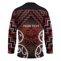 Personalised Aotearoa Mana Motuhake Hockey Jersey Poutama With Maori Pattern - Polynesian Pride