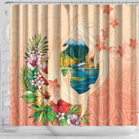 Hawaii Kauai Na Pali Coast Landscape Shower Curtain