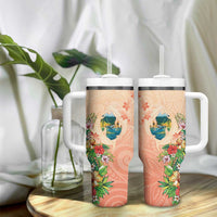 Hawaii Kauai Na Pali Coast Landscape Tumbler With Handle