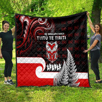 Aotearoa Toitu He Whakaputanga Quilt Toitu Te Tiriti O Waitangi LT05 - Polynesian Pride