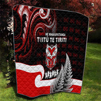Aotearoa Toitu He Whakaputanga Quilt Toitu Te Tiriti O Waitangi LT05 - Polynesian Pride