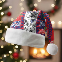 Wallis And Futuna Christmas Santa Hat Festive Beach Vibes - Polynesian Pride
