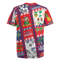 Wallis And Futuna Christmas Rugby Jersey Festive Beach Vibes - Polynesian Pride