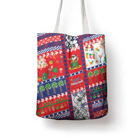 Wallis And Futuna Christmas Tote Bag Festive Beach Vibes - Polynesian Pride