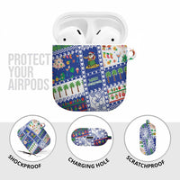 Northern Mariana Islands Christmas AirPods Case Festive Beach Vibes - Polynesian Pride