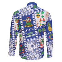 Northern Mariana Islands Christmas Family Matching Long Sleeve Bodycon Dress and Hawaiian Shirt Festive Beach Vibes - Polynesian Pride