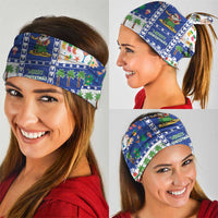 Northern Mariana Islands Christmas Neck Gaiter Festive Beach Vibes - Polynesian Pride