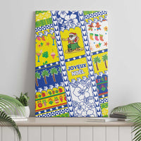 New Caledonia Christmas Canvas Wall Art Festive Beach Vibes - Polynesian Pride
